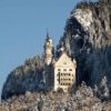 Schloss Neuschwanstein im Winter 1