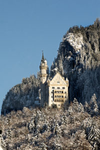 Schloss Neuschwanstein im Winter 1