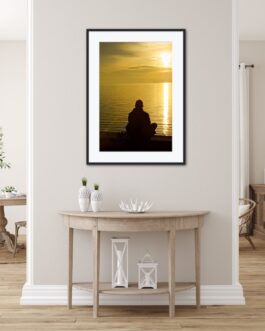 Meditation, Lindau, Bodensee 1 F4 Framed Bilder