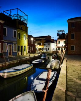 Lagune von Murano Venedig Italien 1