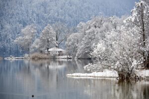 Winterlandschaft Weißensee 4