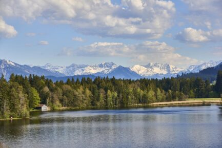 Berglandschaft im Sommer im Allgäu