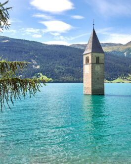 Kitesurfen am Reschensee – Abenteuer in den Alpen