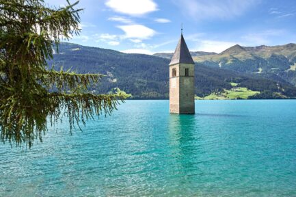 Kitesurfen am Reschensee – Abenteuer in den Alpen