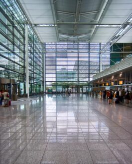 Flughafen München – Moderne Glasarchitektur