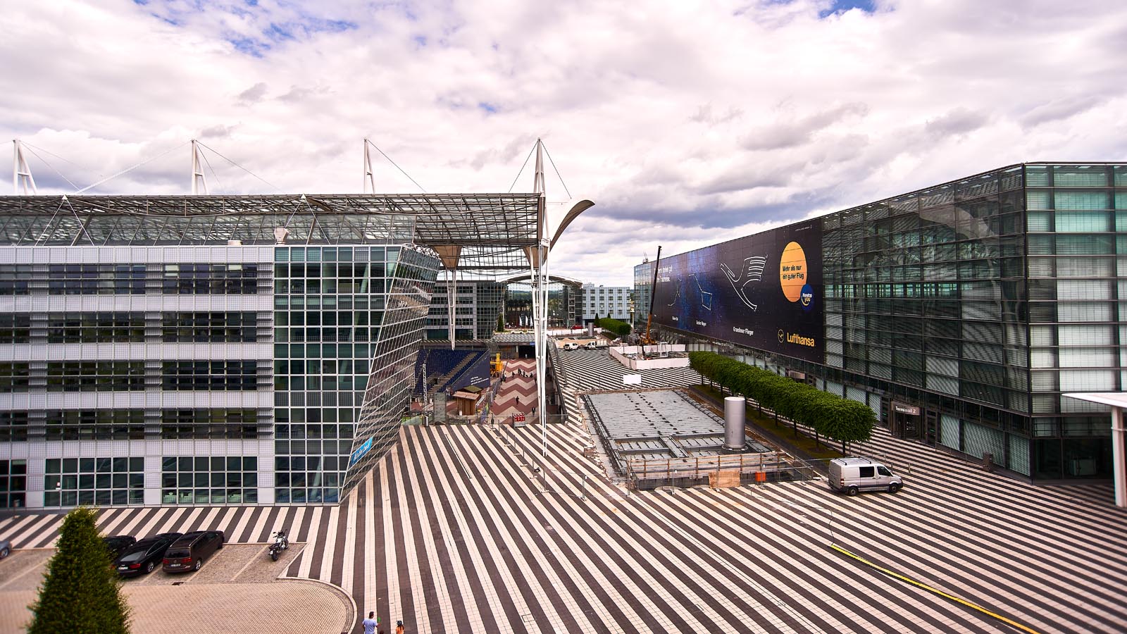 München Flughafen – Moderne Architektur und dynamische Linien