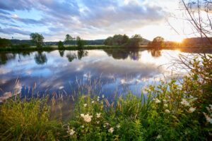 Abendstimmung an der Saar