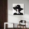 woman in hat