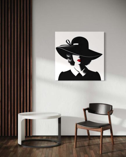 woman in hat