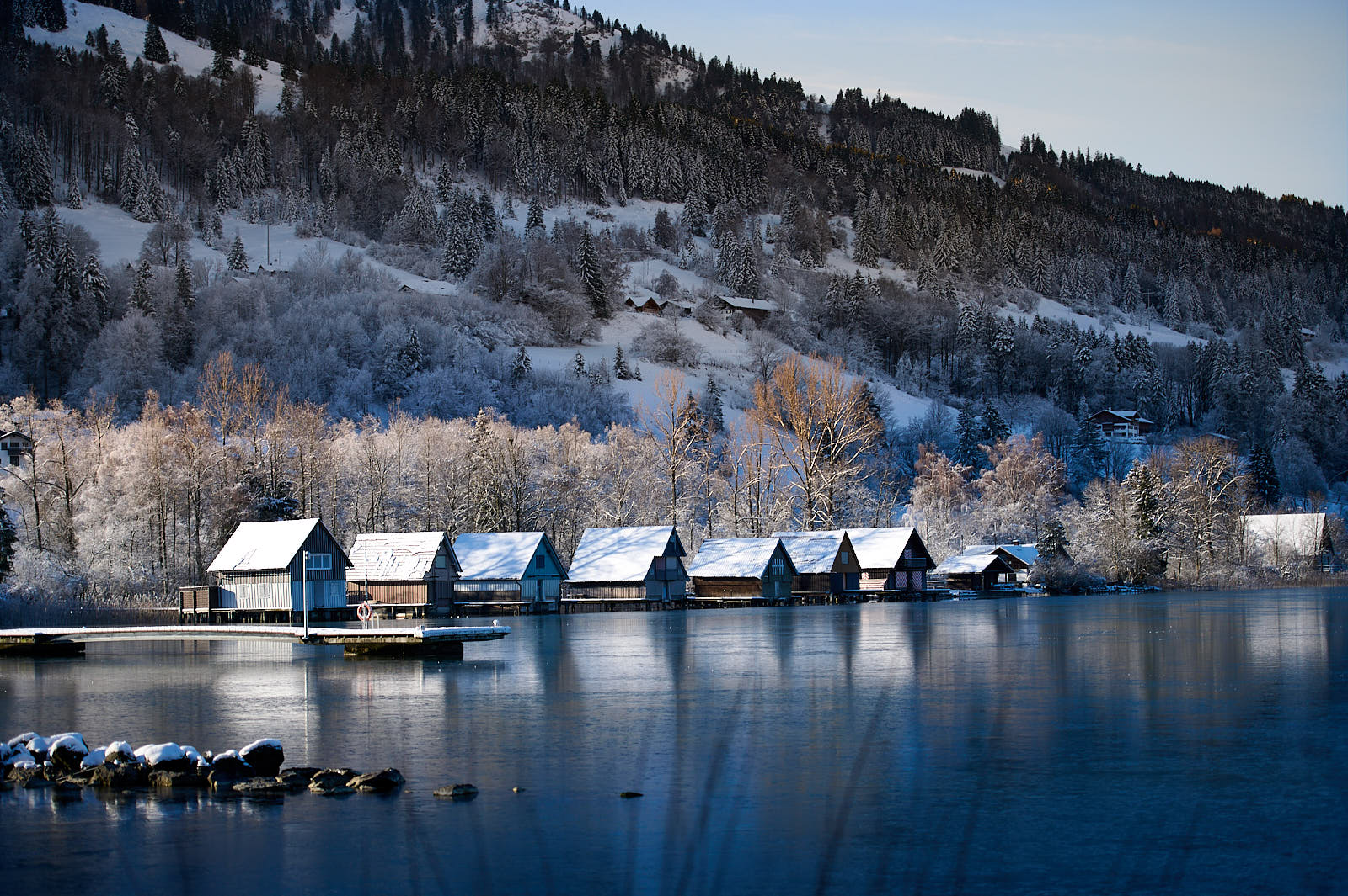 Winteridylle am Alpsee