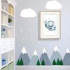 blue design for kids room