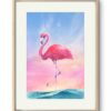 Anmutiger Flamingo