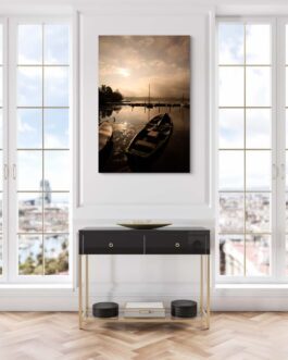 Boote im stillen Licht