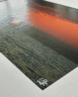 Sonnenuntergang über Venedig Bamboo Gloss
