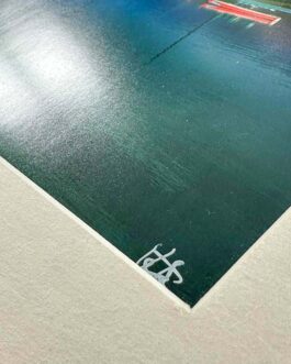 Segelboote auf dem Forggensee bei wechselndem Wetter – Hahnemühle Sustainable Photo Satin 220
